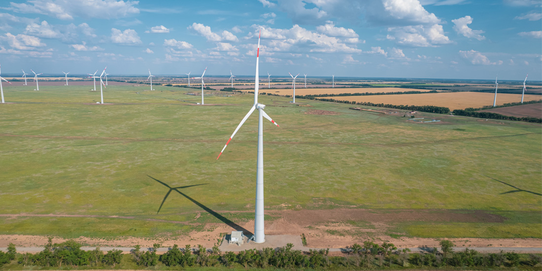 COP26 wind turbine