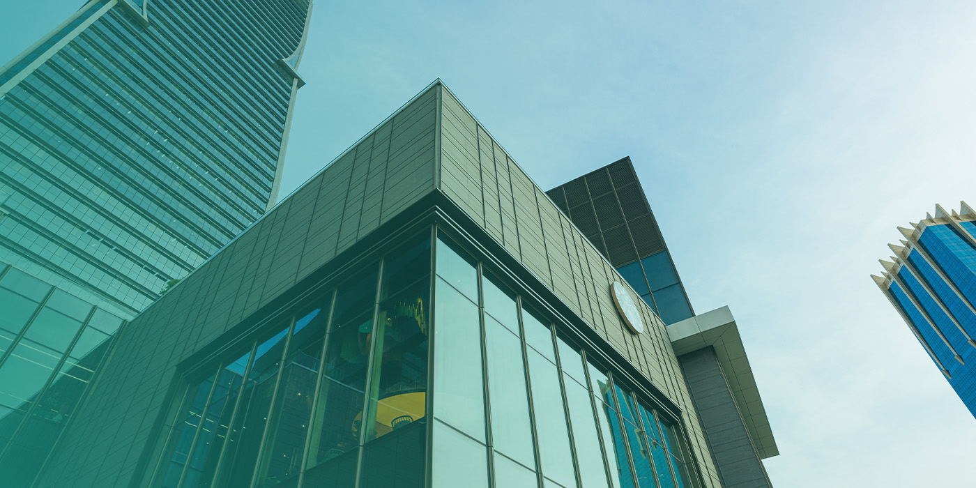 Modern commercial buildings representing the operational importance of managing MOP DC DA AMR Contracts for accurate metering and energy data.